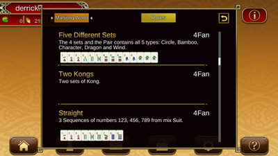 Mahjong World 2 pattern
